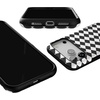 image:imageCasely iPhone 17 Pro Max Case  Harlequin Salem Diamond  Black and White  Bold Protective Design  MagSafe Compatible Design