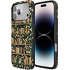 image:imageCasely iPhone 17 Pro Max Case  Reality Check  Periwinkle  Bold Protective Design  Compatible with MagSafeBook Nook  Floral Library