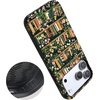 image:imageCasely iPhone 17 Pro Max Case  Reality Check  Periwinkle  Bold Protective Design  Compatible with MagSafeBook Nook  Floral Library