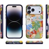 image:imageCasely iPhone 17 Pro Max Case  Reality Check  Periwinkle  Bold Protective Design  Compatible with MagSafeBotanical Blooms  Floral Patchwork