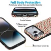 image:imageCasely iPhone 17 Pro Max Case  Reality Check  Periwinkle  Bold Protective Design  Compatible with MagSafeCherry on Top  Red Cherries