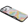 image:imageCasely iPhone 17 Pro Max Case  Reality Check  Periwinkle  Bold Protective Design  Compatible with MagSafeColor Me Happy  Doodle Colorblock
