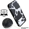 image:imageCasely iPhone 17 Pro Max Case  Reality Check  Periwinkle  Bold Protective Design  Compatible with MagSafeCurrent MOOd  Cow Print