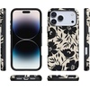 image:imageCasely iPhone 17 Pro Max Case  Reality Check  Periwinkle  Bold Protective Design  Compatible with MagSafeDark Fantasy  Contrast Floral