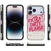 image:imageCasely iPhone 17 Pro Max Case  Reality Check  Periwinkle  Bold Protective Design  Compatible with MagSafeExtra Dirty Please  Fun on Weekdays