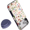 image:imageCasely iPhone 17 Pro Max Case  Reality Check  Periwinkle  Bold Protective Design  Compatible with MagSafeGarden Party  Mushroom Floral