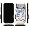 image:imageCasely iPhone 17 Pro Max Case  Reality Check  Periwinkle  Bold Protective Design  Compatible with MagSafeHeartstrings  Blue Bow