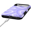 image:imageCasely iPhone 17 Pro Max Case  Reality Check  Periwinkle  Bold Protective Design  Compatible with MagSafeLove Song  Lavender Heart