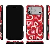 image:imageCasely iPhone 17 Pro Max Case  Reality Check  Periwinkle  Bold Protective Design  Compatible with MagSafeLove Song Remix  Ombre Hearts