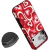 image:imageCasely iPhone 17 Pro Max Case  Reality Check  Periwinkle  Bold Protective Design  Compatible with MagSafeLove Song Remix  Ombre Hearts