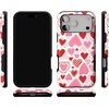 image:imageCasely iPhone 17 Pro Max Case  Reality Check  Periwinkle  Bold Protective Design  Compatible with MagSafeLove Struck  Heart Stickers