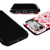 image:imageCasely iPhone 17 Pro Max Case  Reality Check  Periwinkle  Bold Protective Design  Compatible with MagSafeLove Struck  Heart Stickers