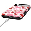 image:imageCasely iPhone 17 Pro Max Case  Reality Check  Periwinkle  Bold Protective Design  Compatible with MagSafeLove Struck  Heart Stickers