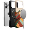 image:imageCasely iPhone 17 Pro Max Case  Reality Check  Periwinkle  Bold Protective Design  Compatible with MagSafeMagic Mountain  Colorblock