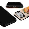 image:imageCasely iPhone 17 Pro Max Case  Reality Check  Periwinkle  Bold Protective Design  Compatible with MagSafeMagic Mountain  Colorblock