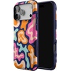 image:imageCasely iPhone 17 Pro Max Case  Reality Check  Periwinkle  Bold Protective Design  Compatible with MagSafeMidnight Color Splash  Abstract Retro