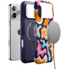 image:imageCasely iPhone 17 Pro Max Case  Reality Check  Periwinkle  Bold Protective Design  Compatible with MagSafeMidnight Color Splash  Abstract Retro