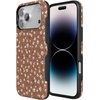 image:imageCasely iPhone 17 Pro Max Case  Reality Check  Periwinkle  Bold Protective Design  Compatible with MagSafeMocha Meadow  Tiny Flowers