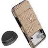 image:imageCasely iPhone 17 Pro Max Case  Reality Check  Periwinkle  Bold Protective Design  Compatible with MagSafeMocha Ripple  Brown Waves