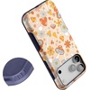 image:imageCasely iPhone 17 Pro Max Case  Reality Check  Periwinkle  Bold Protective Design  Compatible with MagSafeMushroom Magic  Retro Floral