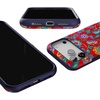 image:imageCasely iPhone 17 Pro Max Case  Reality Check  Periwinkle  Bold Protective Design  Compatible with MagSafePainted Flowers  Frida Kahlo Floral