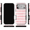 image:imageCasely iPhone 17 Pro Max Case  Reality Check  Periwinkle  Bold Protective Design  Compatible with MagSafeQueen of Diamonds  Pink Watercolor