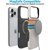 image:imageCasely iPhone 17 Pro Max Case  Reality Check  Periwinkle  Bold Protective Design  Compatible with MagSafeRainbow Stripes  Totally Groovy