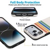 image:imageCasely iPhone 17 Pro Max Case  Reality Check  Periwinkle  Bold Protective Design  Compatible with MagSafeRainbow Stripes  Totally Groovy