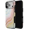 image:imageCasely iPhone 17 Pro Max Case  Reality Check  Periwinkle  Bold Protective Design  Compatible with MagSafeRide The Wave  Pastel Rainbow Lined