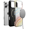 image:imageCasely iPhone 17 Pro Max Case  Reality Check  Periwinkle  Bold Protective Design  Compatible with MagSafeRide The Wave  Pastel Rainbow Lined