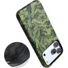 image:imageCasely iPhone 17 Pro Max Case  Reality Check  Periwinkle  Bold Protective Design  Compatible with MagSafeSneaky Monkeys  Frida Kahlo Jungle Floral