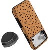 image:imageCasely iPhone 17 Pro Max Case  Reality Check  Periwinkle  Bold Protective Design  Compatible with MagSafeSpot On  Dotted Animal