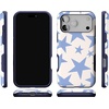 image:imageCasely iPhone 17 Pro Max Case  Reality Check  Periwinkle  Bold Protective Design  Compatible with MagSafeStars Align  Blue  White Stars