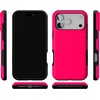 image:imageCasely iPhone 17 Pro Max Case  Reality Check  Periwinkle  Bold Protective Design  Compatible with MagSafeThink Pink  Solid Neon Pink