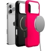 image:imageCasely iPhone 17 Pro Max Case  Reality Check  Periwinkle  Bold Protective Design  Compatible with MagSafeThink Pink  Solid Neon Pink