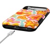 image:imageCasely iPhone 17 Pro Max Case  Reality Check  Periwinkle  Bold Protective Design  Compatible with MagSafeTropical Color Splash  Abstract Retro