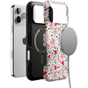image:imageCasely iPhone 17 Pro Max Case  Reality Check  Periwinkle  Bold Protective Design  Compatible with MagSafeVines of Love  Floral Heart