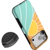 image:imageCasely iPhone 17 Pro Max Case  Reality Check  Periwinkle  Bold Protective Design  Compatible with MagSafeWaves  Rays  Sunshine