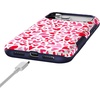 image:imageCasely iPhone 17 Pro Max Case  Reality Check  Periwinkle  Bold Protective Design  Compatible with MagSafeXOXO  Candy Hearts