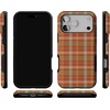 image:imageCasely iPhone 17 Pro Max Case  Spiced Chai  Fall Plaid  Bold Protective Design  MagSafe Compatible Design