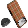 image:imageCasely iPhone 17 Pro Max Case  Spiced Chai  Fall Plaid  Bold Protective Design  MagSafe Compatible Design