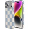 image:imageCasely iPhone 17 Pro Max Case  The Boyfriend Collection  Mallard amp Co  Compatible with MagSafe  Classic Ultra Slim DesignFit Check  Light Blue Checkerboard