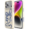 image:imageCasely iPhone 17 Pro Max Case  The Boyfriend Collection  Mallard amp Co  Compatible with MagSafe  Classic Ultra Slim DesignHeartstrings  Blue Bow