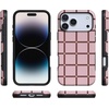 image:imageCasely iPhone 17 Pro Max Case  Uptown Gridlock  Pink Checkerboard  Bold Protective Design  Compatible with MagSafe