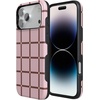 image:imageCasely iPhone 17 Pro Max Case  Uptown Gridlock  Pink Checkerboard  Bold Protective Design  Compatible with MagSafe