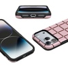 image:imageCasely iPhone 17 Pro Max Case  Uptown Gridlock  Pink Checkerboard  Bold Protective Design  Compatible with MagSafe
