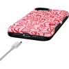 image:imageCasely iPhone 17e Case  Blush Garden  Floral Doodle  Bold Protective Design  Compatible with MagSafe