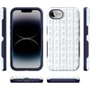 image:imageCasely iPhone 17e Case  Cottage Stripe  Blue Floral  Bold Protective Design  Compatible with MagSafe