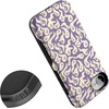 image:imageCasely iPhone 17e Case  Daisy Daydream  Baby Blue Floral  Bold Protective Design  Compatible with MagSafeAll Bood Up  Purple Ghost