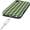 image:imageCasely iPhone 17e Case  Daisy Daydream  Baby Blue Floral  Bold Protective Design  Compatible with MagSafeChecked Twice  Green Plaid